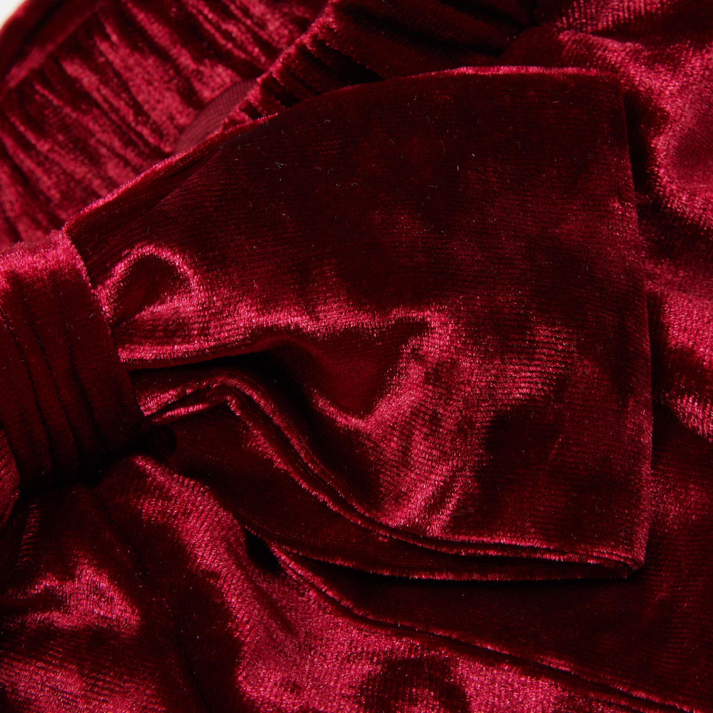 Blouse and Bloomer Skirt Wine Red Set with Lace Details